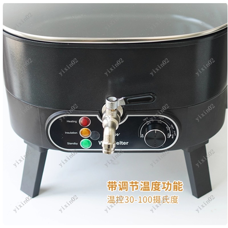 Candle Making Machine - 6L antihaftbeschichteter elektrischer Wachsschmelzer, professionelles DIY-Set