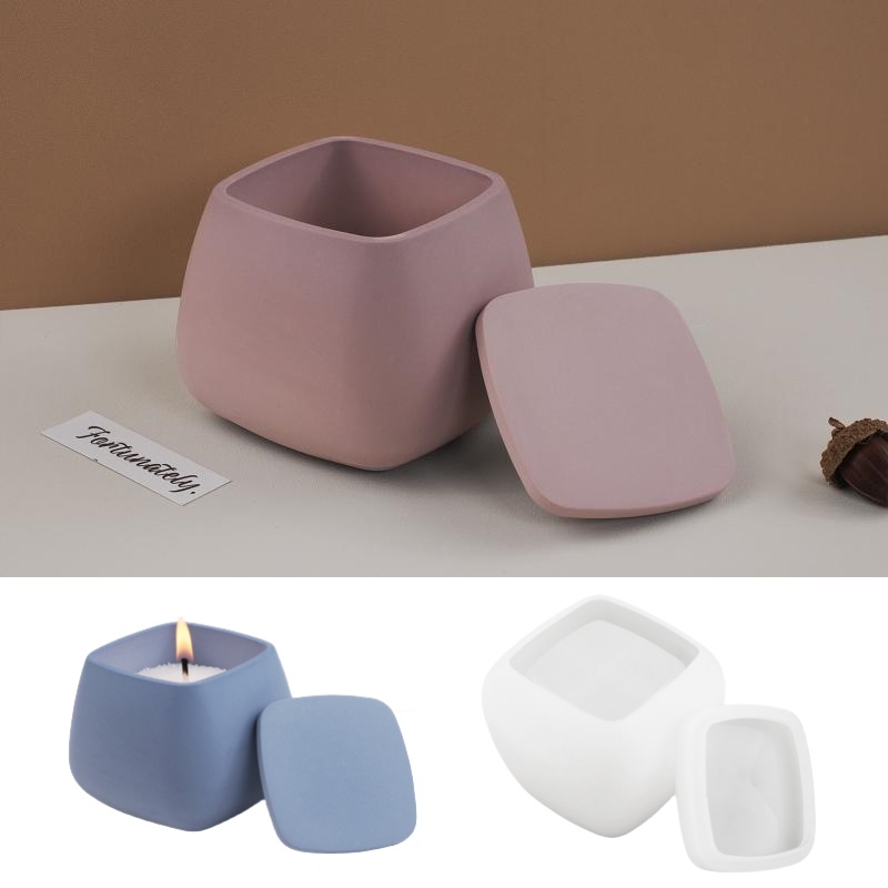 Candle Making Tutorial - 1set Platz Lagerung Box UV Harz