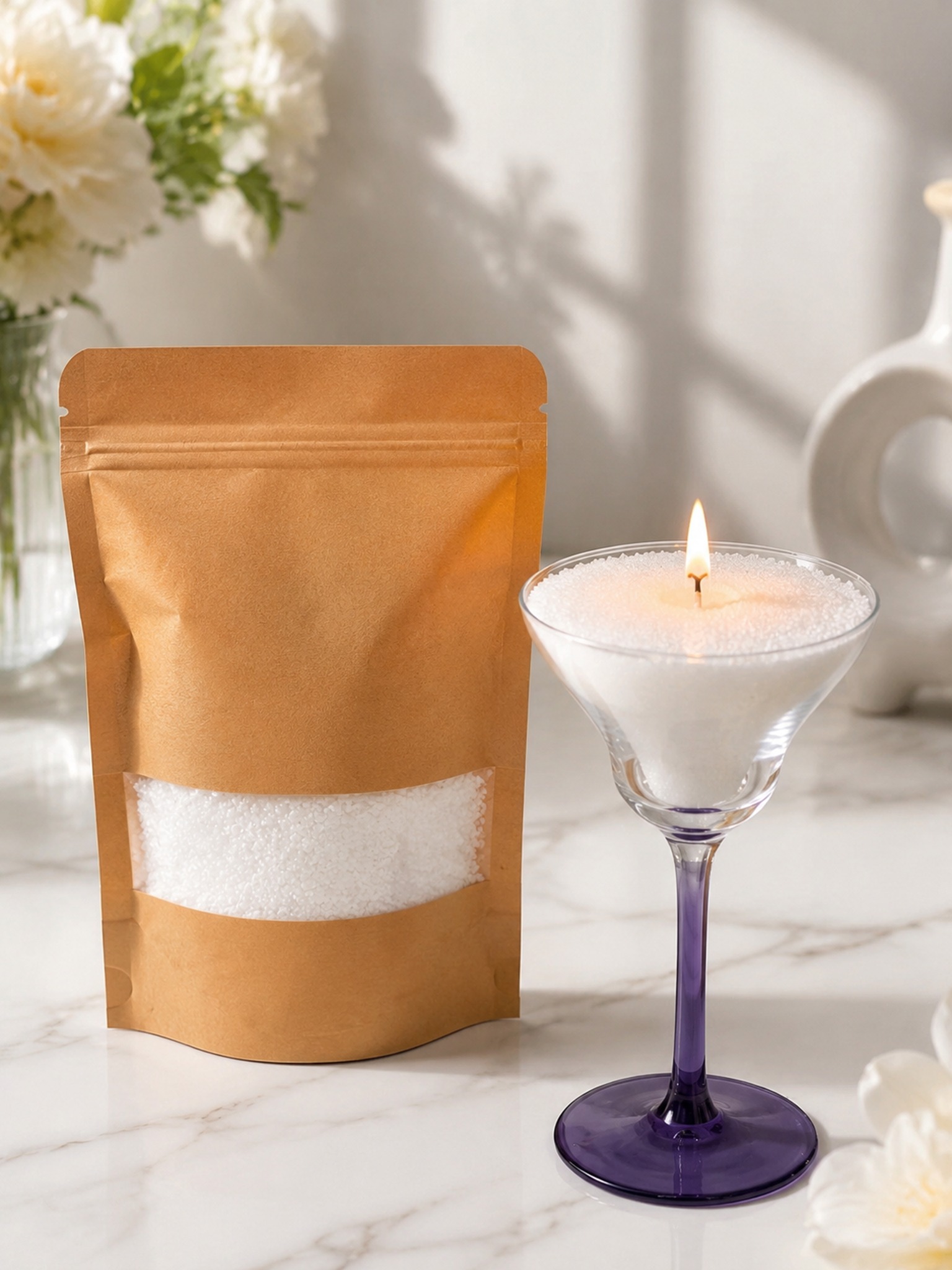 Candle Making Place - 1000g Perlwachs DIY ist das Rohmaterial