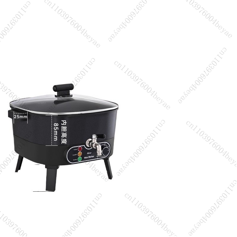 Candle Making Machine - Elektrischer Wachsschmelztopf, 6 l, antihaftbeschichtet, für