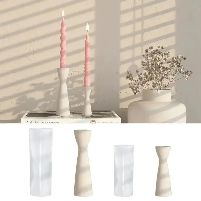 Candle Making Place - 2026 – Neue Kerzenhalter: Silikon-Kerzenform für