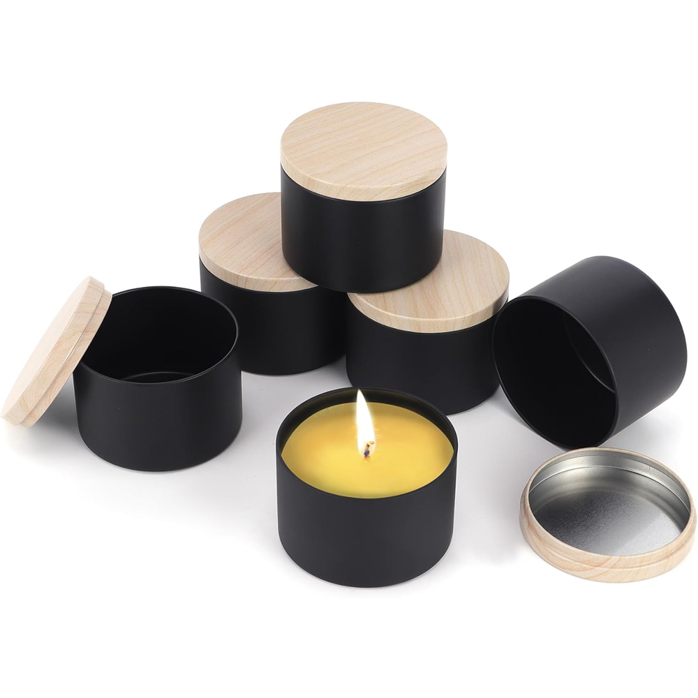 Weiße Kerzendosen mit Metallde – Candle Making Homewood Bewertung und Preis