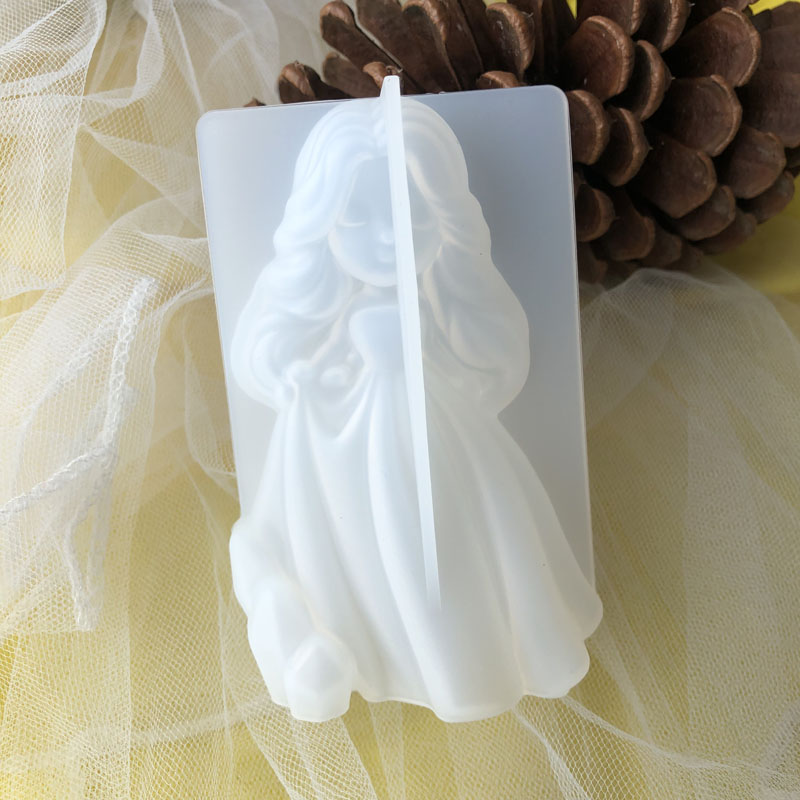 3D süße Prinzessin Silikon Ker – Candle Making Tutorial Bewertung und Preis