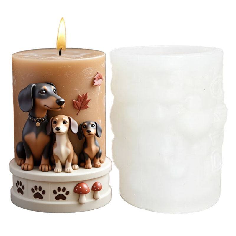 Dackel-Silikonform für Kerzen, – Candle Making Temperature Bewertung und Preis
