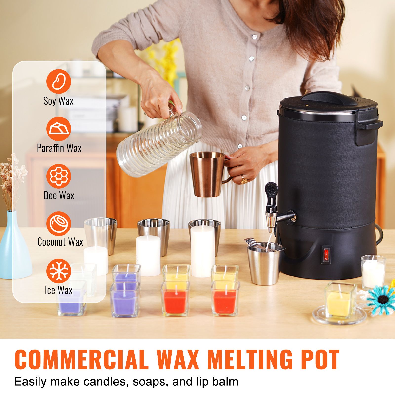 Wachsschmelzer für Kerzenherst – Candle Making Temperature Bewertung und Preis
