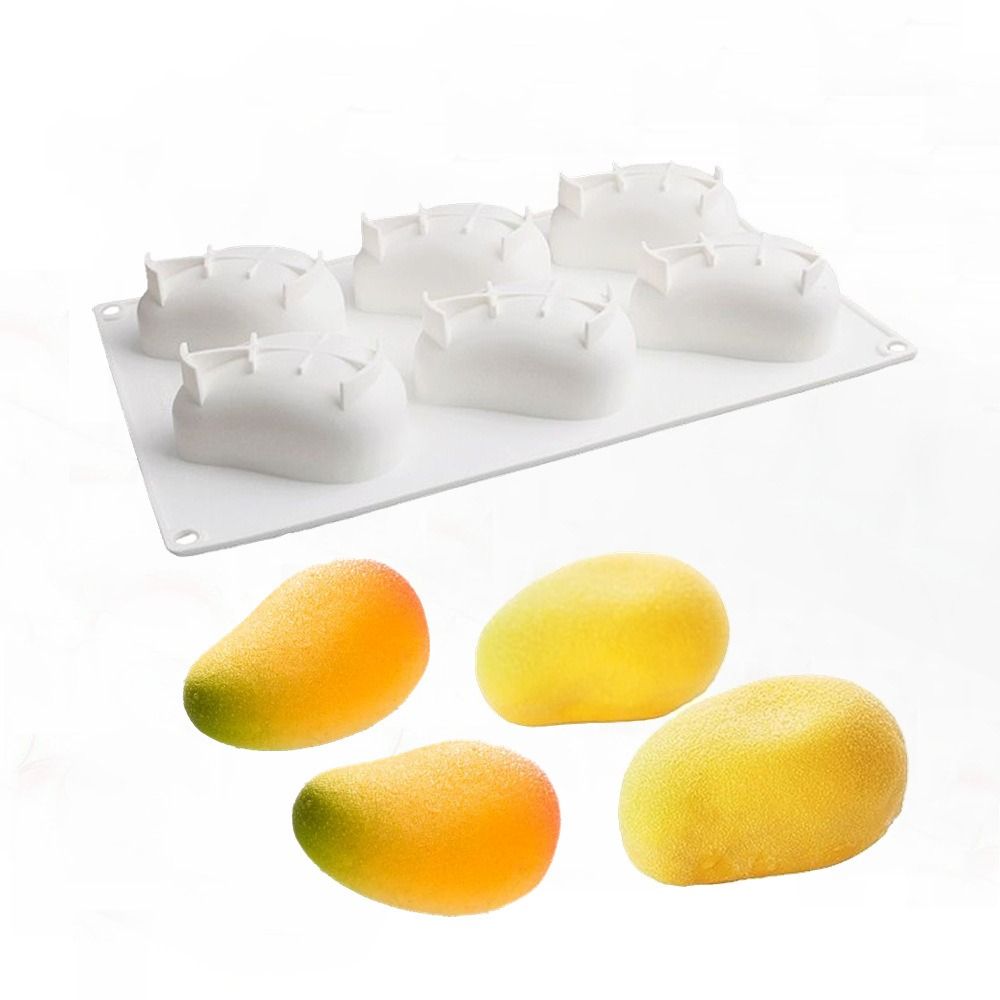 6-fach Mango-förmige Kuchenfor – Candle Making Tutorial Bewertung und Preis