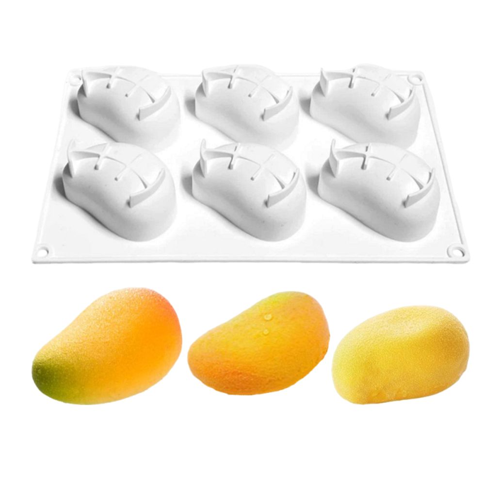 6-fach Mango-förmige Kuchenfor – Candle Making Tutorial Bewertung und Preis