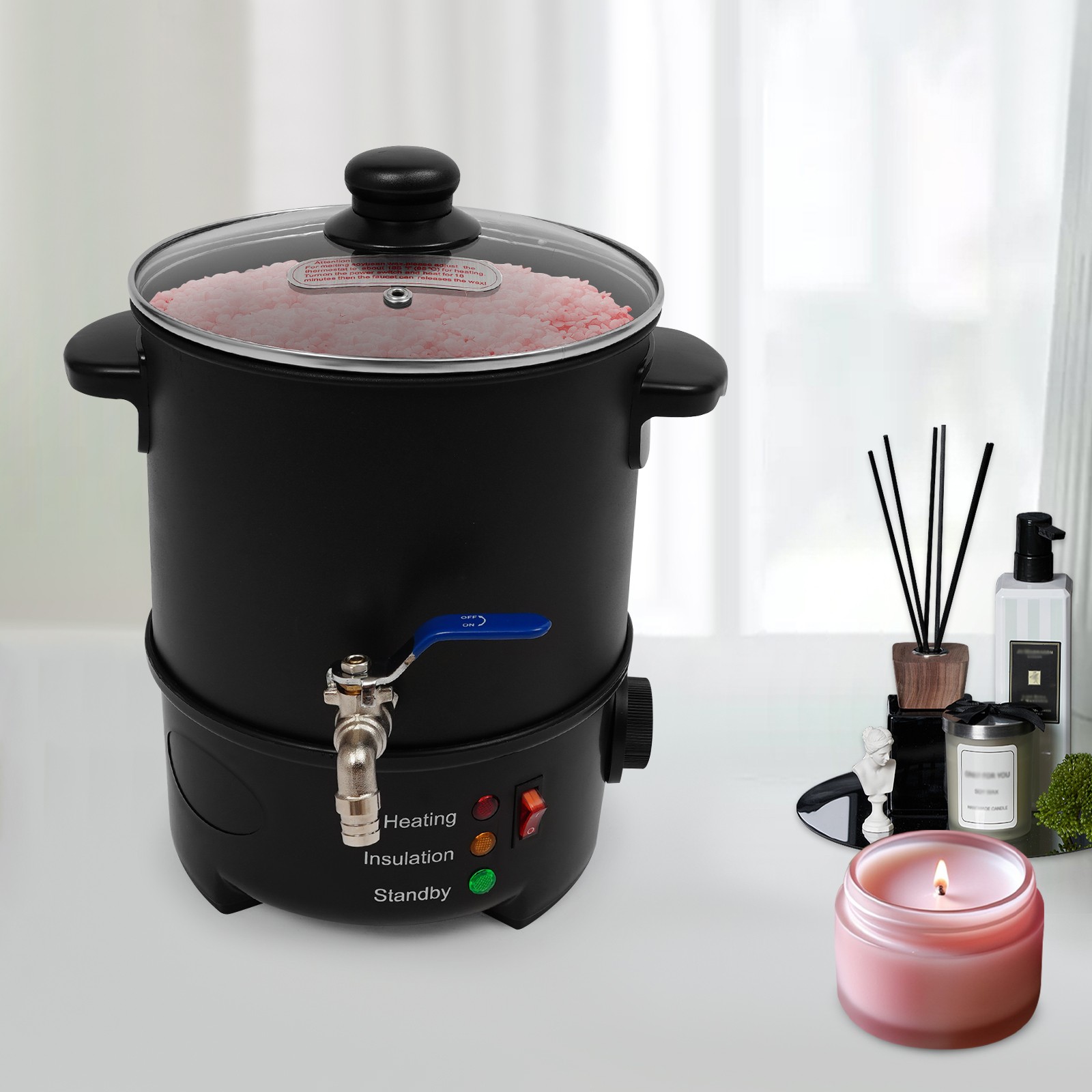 4L Wachsschmelzer für Kerzenhe – Candle Making Temperature Bewertung und Preis