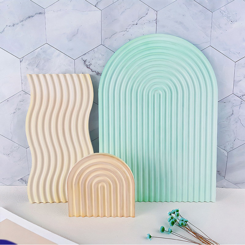 DIY Gestreifte Wellen Tablett  – Candle Making Tutorial Bewertung und Preis
