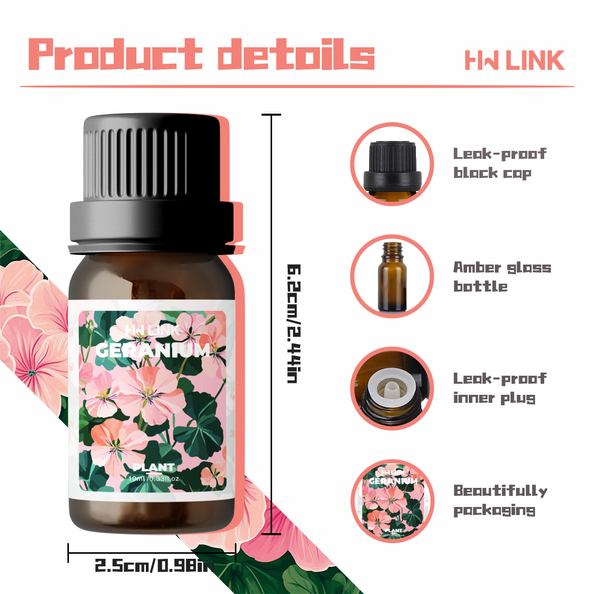 Geranienöl 10ml 100% Rein Natü – Candle Making Raw Material Bewertung und Preis