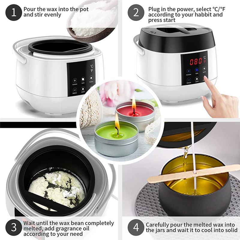AEE4-Wachsschmelztopf für die  – Candle Making Temperature Bewertung und Preis