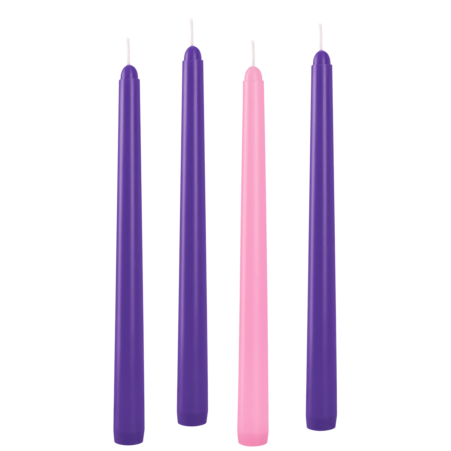 4 Stück 10 Zoll, drei lila und – Candle Making Place Bewertung und Preis
