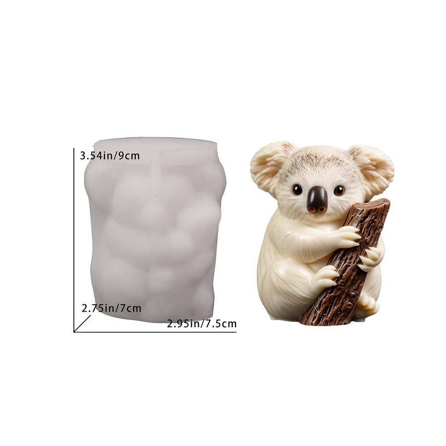 Harzform für Koala-Figuren mit – Candle Making Homewood Bewertung und Preis